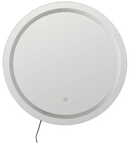 Nástenné zrkadlo s osvetlením 60x60 cm – Ixia