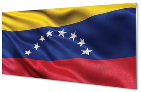 Nástenný panel  vlajka Venezuely 100x50 cm