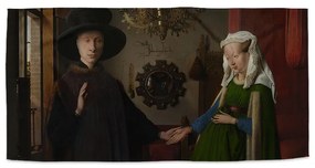 Sablio Uterák Svadba manželov - Jan van Eyck - 50x100 cm