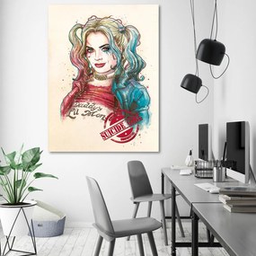 Gario Obraz na plátne Harley Quinn fiktívna postava - Saqman Rozmery: 40 x 60 cm