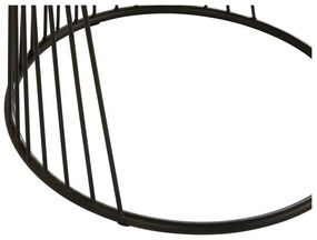 Okrúhle odkladacie stolíky so sklenenou doskou v súprave 2 ks Trento – Premier Housewares