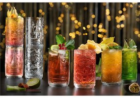 RCR POHÁR NA VODU TIKI VENEZIA 450ML SADA 4 KS