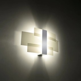 Biele nástenné svietidlo Marett – Nice Lamps
