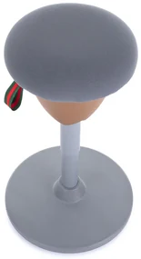 Balančná stolička Acorn II, sivá / hnedá