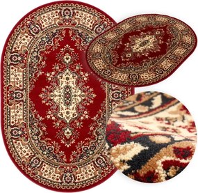 Koberec Agnella Standard Fatima bordový ovál