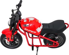 Elektrická motorka SUPERMOTO červená