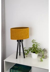 Duolla - Stolná lampa OVAL 1xE27/15W/230V pr. 30 cm hnedá