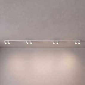 BRILAGI - Bodové svietidlo SELE LONG 8xGU10/30W/230V biela
