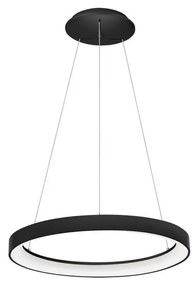 LED2 - LED Luster na lanku BELLA LED/48W/230V 3000K/4000K čierna