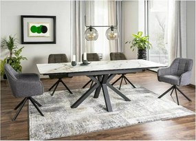 SI Keramický stôl Columbus Amber Bianco