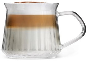 Dvojstenné hrnčeky na cappuccino v súprave 2 ks 320 ml Mia – Vialli Design