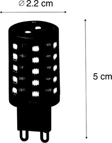 Sada 5 inteligentných LED žiaroviek G9 2,5 W 250 lm 2700 K – 6500 K