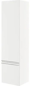 Kúpeľňová skrinka vysoká RAVAK Clear biela vysoko lesklá 400 x 1550 x 350 mm X000000761