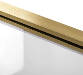 Rea Rapid Slide, sprchové dvere 120x195 cm, 6mm číre sklo, zlatý matný profil, REA-K4709