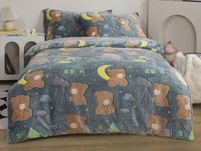 XPOSE® Mikroplyšové obliečky MEDVEDÍ SEN Exclusive (svietiací efekt)