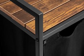 Kôš na bielizeň ARTUS čierny