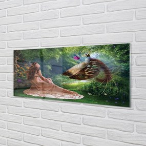 Obraz plexi Bažant female forest 120x60 cm