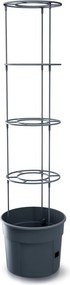 PROSPERPLAST Kvetináč na pestovanie paradajok TOMATO GROWER antracit 39,2cm (max. výška: 153cm) Veľkosť: L