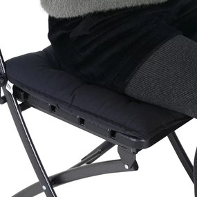 InternetovaZahrada 4 x poduška Cozy - antracit