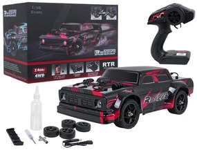 Diaľkovo ovládané driftovacie auto v mierke 1:16 ROCKET s pohonom 4x4