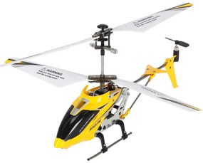 KIK Diaľkovo ovládaný vrtuľník Syma S107H 2,4 GHz RTF žltý | gyroskop, LED, 5 min letu