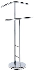 Kovový nemý sluha Autronic 83989 CR – chrómový stojan na oblečenie