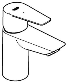 GROHE 23900001 - Umývadlová batéria START EDGE, veľkosť S, lesklý chróm