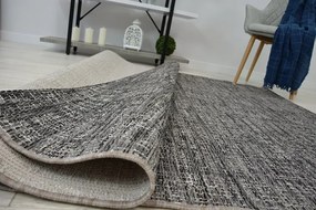 Koberec SIZAL LOFT 21126 MELANŽ strieborný / slonia kosť / sivý