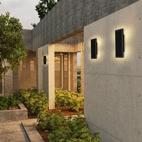 Brilagi - LED solárne nástenné svietidlo SUN LED/2,5W/230V 30 cm 2000 mAh IP44