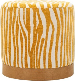 Taburet v horčicovej farbe Savana – Mauro Ferretti