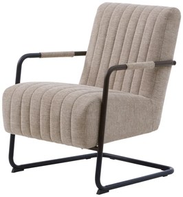 Béžové kreslo Trout – Unique Furniture