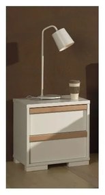 Biely detský nočný stolík London – Vipack