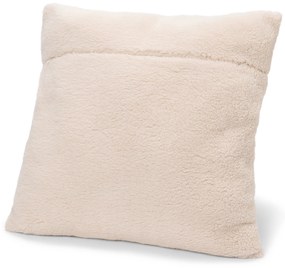 Károvaný plyšový dekoračný vankúšik