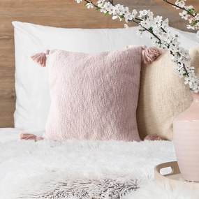 DEKORAČNÁ OBLIEČKA NA VANKÚŠ KIMI 45X45 CM BÉŽOVÁ