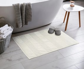 KÚPEĽŇOVÁ PODLOŽKA JESSI (02) 60X90 CM BIELA