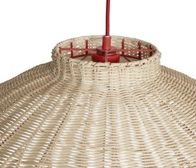 Závesná lampa Chand ratanová 21 x 80 cm