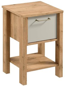 Nočný Stolík Indygo SN dub wotan-beige