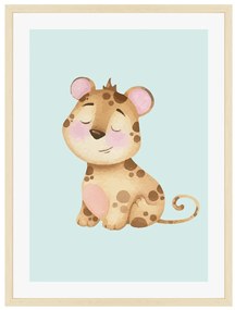 Water Jungle - gepard - obraz do detskej izby Bez rámu  | Dolope