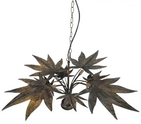 Medené závesné svietidlo botanic WEED