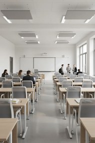 Grospol - Konferenčné kreslo Axel 4L Roll White