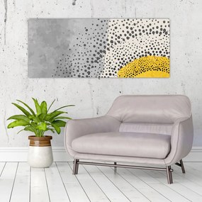Obraz - Abstraktná maľba pláže N⁰3 (120x50 cm)