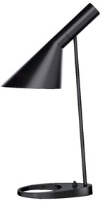 Louis Poulsen AJ – stolná lampa, čierna