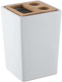 Pohár na kefky biely 06578 Pure Bisk