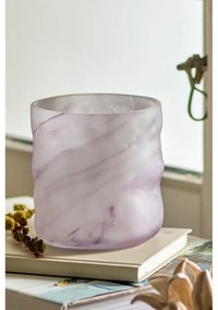 Sklenený svietnik na čajovú sviečku Moore – Bloomingville