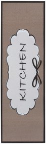 Behúň Cook & Clean 105728 Brown White Black, 50x150, hnedá, kuchyňa, Hanse Home