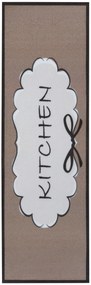 Hanse Home, Koberec behúň Cook & Clean 105728 Brown White Black, 50x150, hnedá, kuchyňa