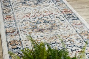 Koberec / behúň DISTIN 0834A granátový / modrý / žltý / terrakota