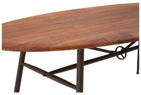 Jedálenský stôl z orechového dreva 104x219 cm New Foundry – Premier Housewares