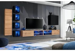 Obývacia Stena Switch Xxvi Wotan/Čierna