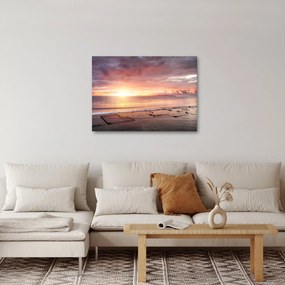 Obraz - Morská panoráma (70x50 cm)